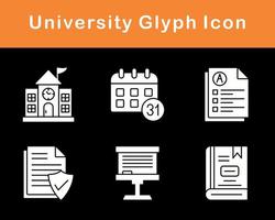 university Vector Icon Set