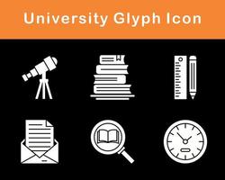 university Vector Icon Set