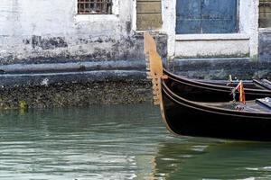 Gondola in Venice detail photo