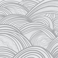 abstract line art botanical background vector illustration