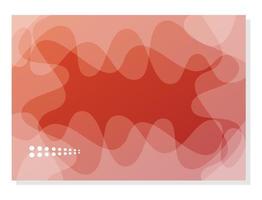 Wavy abstract pattern modern background. Stylish minimalist design for banner template, presentation, greeting card, business card. vector