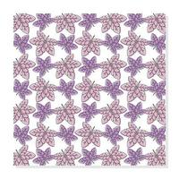 púrpura resumen forma hojas patrón, geométrico diseño para hermosa regalo envase. vector