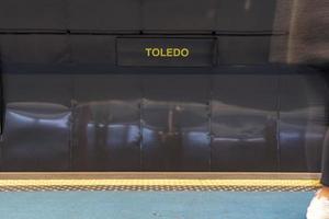 naples empty underground no people in toledo station due to covid19 photo