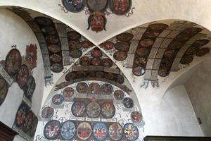 Prague dome caste building detail photo