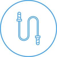 Jumping Rope Vector Icon