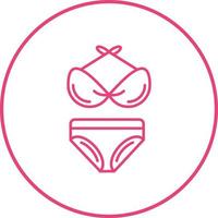 Bikini Vector Icon