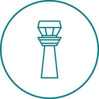 Control Tower Vector Icon
