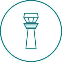 Control Tower Vector Icon