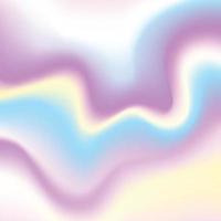 Abstract background of holographic foil. Wallpaper holographic pastel neon color surface with iridescent abstract. Illustration hologram Iridescent spectrum texture with soft curve and wave. vector