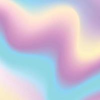 Abstract background of holographic foil. Wallpaper holographic pastel neon color surface with iridescent abstract. Illustration hologram Iridescent spectrum texture with soft curve and wave. vector