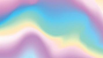 Abstract background of holographic foil. Wallpaper holographic pastel neon color surface with iridescent abstract. Illustration hologram Iridescent spectrum texture with soft curve and wave. vector