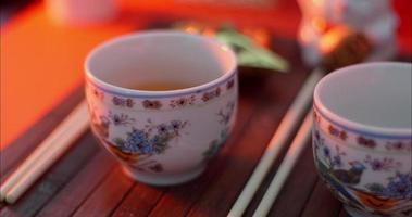 Chinese Tea Decoration for New Year video