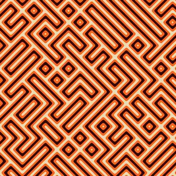 retro estilizado resumen laberinto modelo antecedentes vector