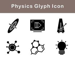 Physics Vector Icon Set