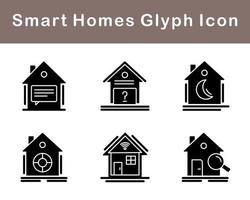 Smart Homes Vector Icon Set