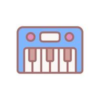 piano icon for your website design, logo, app, UI. vector