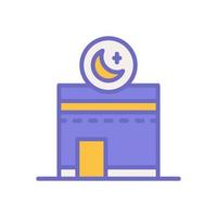 kaaba icon for your website design, logo, app, UI. vector