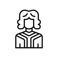 judge icon for your website design, logo, app, UI. vector