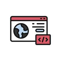 browser icon for your website design, logo, app, UI. vector