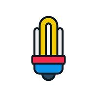 light bulb icon for your website design, logo, app, UI. vector