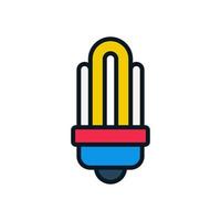 light bulb icon for your website design, logo, app, UI. vector