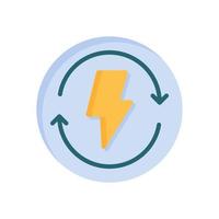 energía icono para tu sitio web diseño, logo, aplicación, ui vector