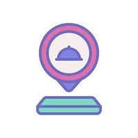 food location icon for your website design, logo, app, UI. vector