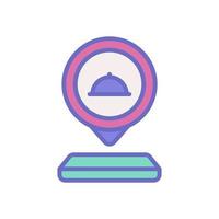 food location icon for your website design, logo, app, UI. vector