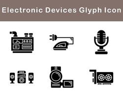 electrónico dispositivos vector icono conjunto