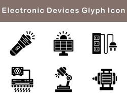 electrónico dispositivos vector icono conjunto