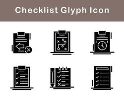 Checklist Vector Icon Set