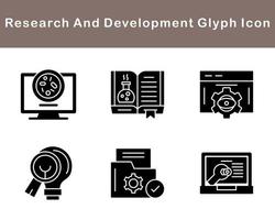 Research And Development Vector Icon Set