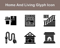 Home And Living Vector Icon Set