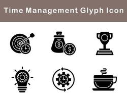 Time Management Vector Icon Set