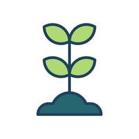 sprout icon for your website design, logo, app, UI. vector