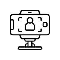 vlog icon for your website, mobile, presentation, and logo design. vector