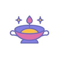 lamp icon for your website design, logo, app, UI. vector