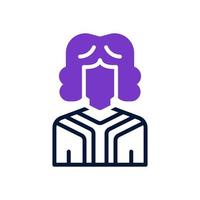 judge icon for your website design, logo, app, UI. vector