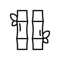 bamboo icon for your website design, logo, app, UI. vector