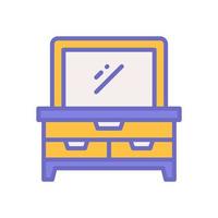 dresser icon for your website design, logo, app, UI. vector