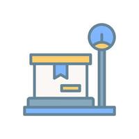 peso escala icono para tu sitio web diseño, logo, aplicación, ui vector