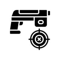 pistola icono para tu sitio web diseño, logo, aplicación, ui vector