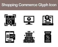 Shopping Commerce Vector Icon Set