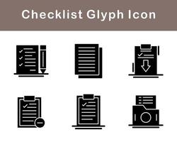 Checklist Vector Icon Set