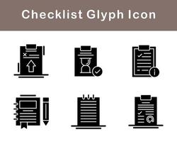 Checklist Vector Icon Set