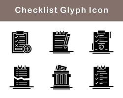 Checklist Vector Icon Set