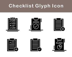 Checklist Vector Icon Set