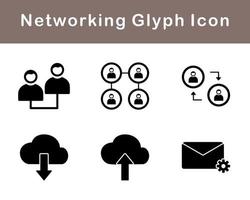 Networking Vector Icon Set