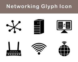 Networking Vector Icon Set