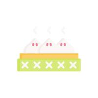 baozi icon for your website design, logo, app, UI. vector
